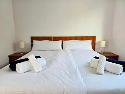 Cama o camas de una habitación en VV Los Tunos #2 