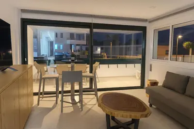 Zona de estar de Apartamentos Picnic