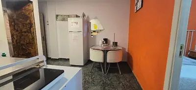 Una cocina o zona de cocina en Rooms Plaza hierro