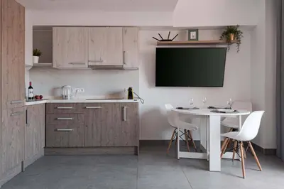 Una cocina o zona de cocina en Income Spain Apartamentos