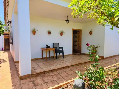 Un patio o zona al aire libre en VV Casa Matilde 