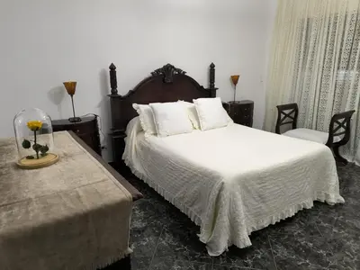 Cama o camas de una habitación en Bonito apartamento en Las Palmas