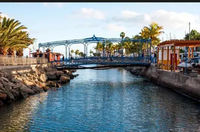 Vista de un río cerca de este apartamento