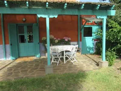 Jardín al aire libre en Vivelorural Casa El Balcón, Santa Brígida