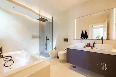 Un baño de Vista Golf Salobre Golf