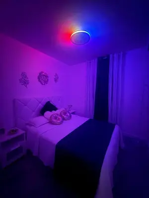 Cama o camas de una habitación en Apto Secret 391 Las Faluas