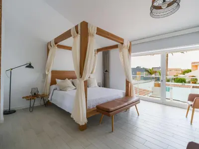 Cama o camas de una habitación en Sunnyland Villa