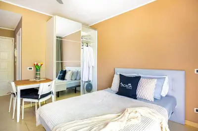 Cama o camas de una habitación en Leopard Rock Puerto Rico