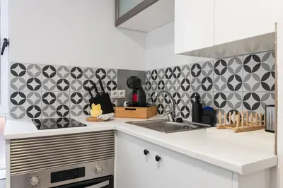 Una cocina o zona de cocina en Home2Book City & Beach Studio Las Palmas