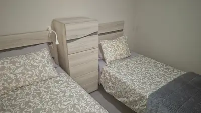 Cama o camas de una habitación en Apartamento Mar y Sol