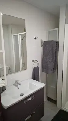 Un baño de Apartamento Mar y Sol