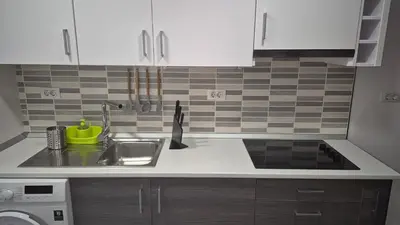 Una cocina o zona de cocina en Apartamento Mar y Sol