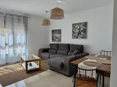 Zona de estar de Casa Las Arenas
