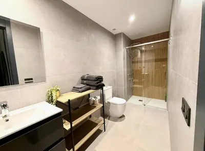 Un baño de Residencial Ayraga