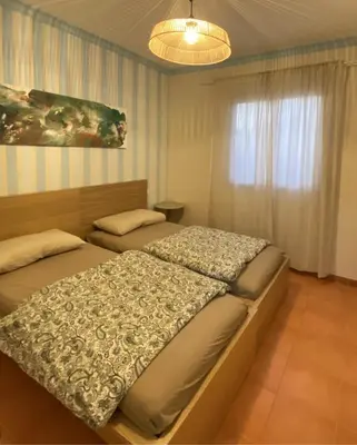 Cama o camas de una habitación en Atlantic sol