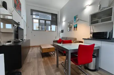 Una cocina o zona de cocina en Hierro Beach Flat