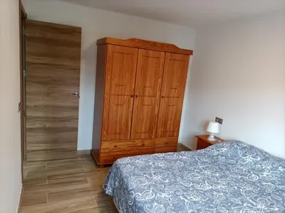 Cama o camas de una habitación en Apartment Taliarte 36