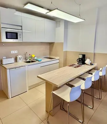 Una cocina o zona de cocina en Iguazu 2 bedroom apartment