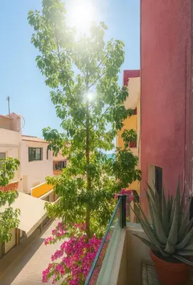 Jardín al aire libre en Arguinegin 2 Bedroom Apartment Ocean View