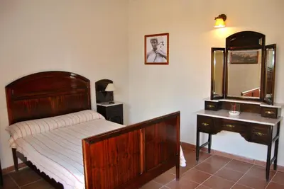 Cama o camas de una habitación en Casa Rural El Granero