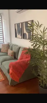Zona de estar de Apartment for 4 people Albareda