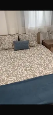 Cama o camas de una habitación en Apartment for 4 people Albareda