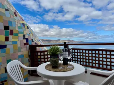 Un balcón o terraza de Canteras Ocean View