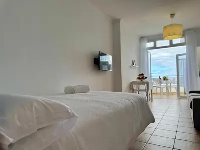 Cama o camas de una habitación en Canteras Ocean View