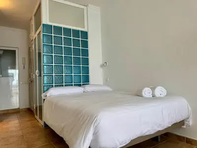 Cama o camas de una habitación en Canteras Ocean View