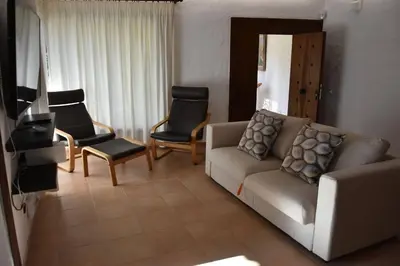 Zona de estar de Relax in this Canary Islands Apartment with Breathtaking Mountain Views