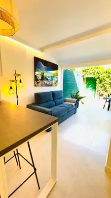 Zona de estar de Bungalow Diana