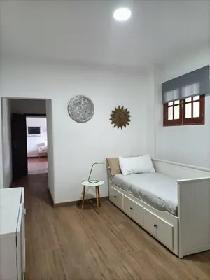 Cama o camas de una habitación en La Timba Apartamento