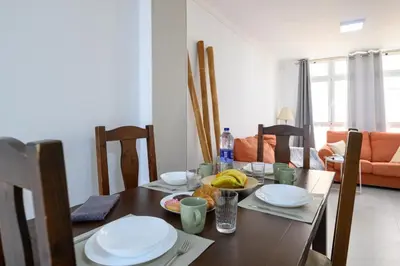 Zona de estar de Patitas House