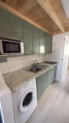 Una cocina o zona de cocina en Europe sun bungalow 2 bedrooms