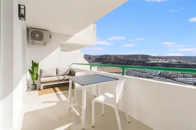 Un balcón o terraza de Sea View Monteparaiso