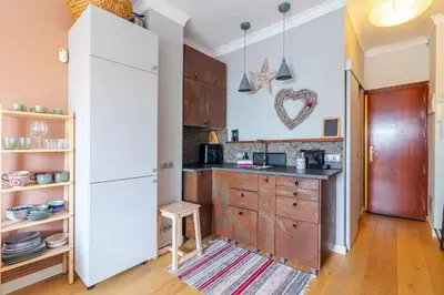 Una cocina o zona de cocina en Casa Bonita