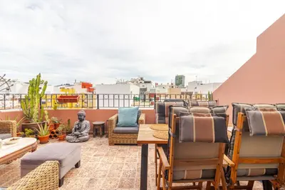 Zona de estar de Casa Bonita