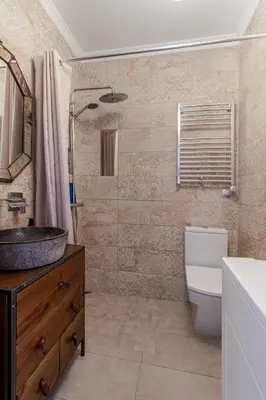 Un baño de Casa Bonita