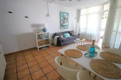 Zona de estar de Casa del Sol Canario