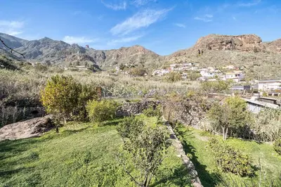 Paisaje cerca de este chalet de montaña