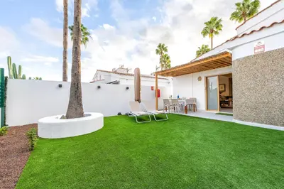 Jardín al aire libre en ANZAR - El Paraíso del Atlántico