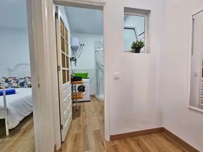 Cama o camas de una habitación en Coqueto estudio en Agaete