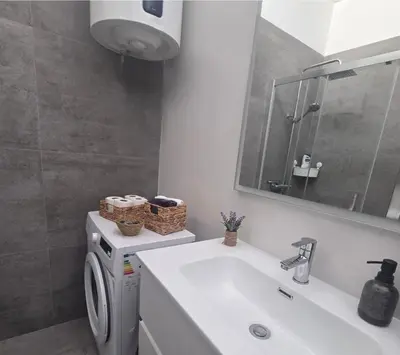 Un baño de 8i Ocean Front and Sunset San Agustin