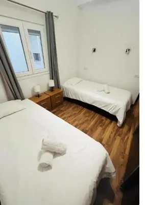 Cama o camas de una habitación en Mar Azul