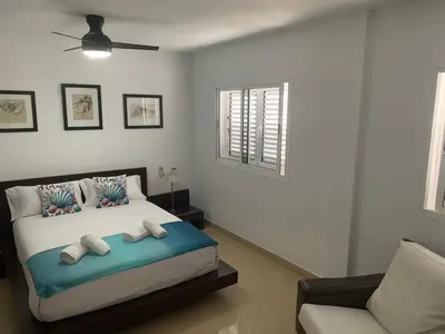Cama o camas de una habitación en CasaDuplex Vista Aguayro