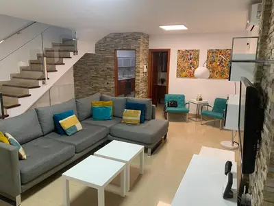 Zona de estar de CasaDuplex Vista Aguayro