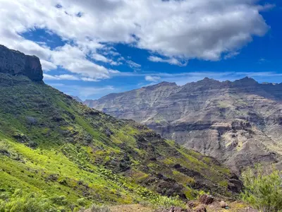 Paisaje cerca de este albergue