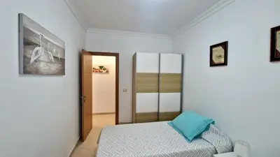 Cama o camas de una habitación en Jarilla House by Bahia Mar Canarias