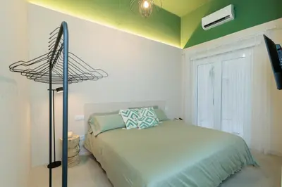 Cama o camas de una habitación en VV Isleta Urban House 