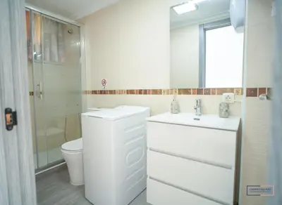 Un baño de Canary-holiday Apartament Juncos 1 Maspalomas